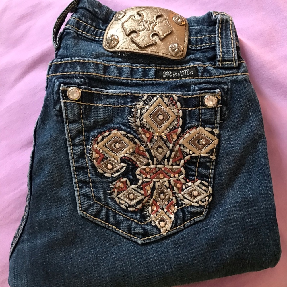 Size 25 & 26 bootcut miss me’s